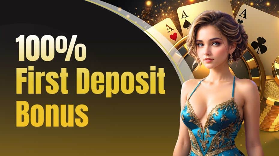 100% First Deposit Bonus